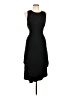 Gap Solid Black Cocktail Dress Size L - photo 1