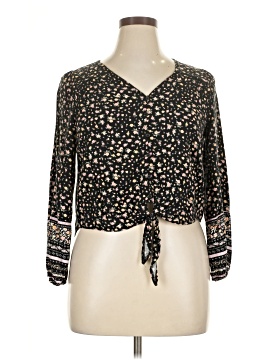 Hippie Rose 3/4 Sleeve Blouse