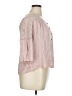 Maurices 100% Rayon Pink 3/4 Sleeve Button-Down Shirt Size XL - photo 4
