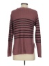 RDI Stripes Burgundy Pullover Sweater Size S - photo 2