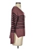 RDI Stripes Burgundy Pullover Sweater Size S - photo 4
