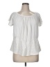 Daytrip White Short Sleeve Blouse Size XL - photo 1