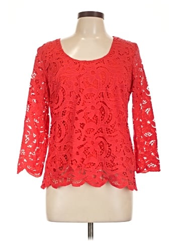 NANETTE Nanette Lepore 3/4 Sleeve Top (view 1)