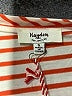 Hayden Stripes Orange Casual Dress Size S - photo 7