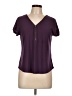 Mine Purple Short Sleeve Top Size L - photo 1
