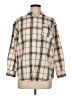 Böhme 100% Polyester Tan Long Sleeve Blouse Size M - photo 1