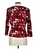 BCBG 100% Polyester Burgundy 3/4 Sleeve Blouse Size L - photo 2