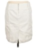 Stoosh Solid Ivory Casual Skirt Size 9 - photo 2