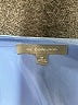 NY Collection 100% Polyester Blue Long Sleeve Blouse Size M - photo 7