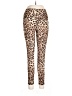 Assorted Brands Animal Print Brown Leggings Size L - photo 1