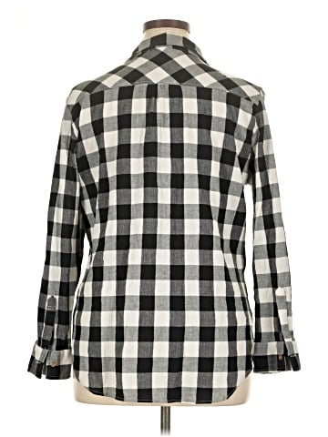 Robert Louis 3/4 Sleeve Button-Down Shirt (view 2)