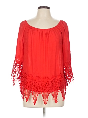 Unique Spectrum 3/4 Sleeve Blouse (view 1)