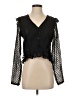 Zara Black Long Sleeve Blouse Size S - photo 1