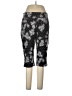 Weekends by Chico's Print Black Active Pants Size Lg (2) - photo 1