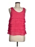 Express 100% Polyester Pink Sleeveless Blouse Size M - photo 1
