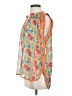 Collective Concepts 100% Polyester Orange Sleeveless Blouse Size S - photo 5