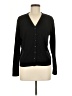 Crystal-Kobe 100% Acrylic Black Cardigan Size M - photo 1