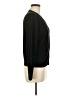 Crystal-Kobe 100% Acrylic Black Cardigan Size M - photo 4