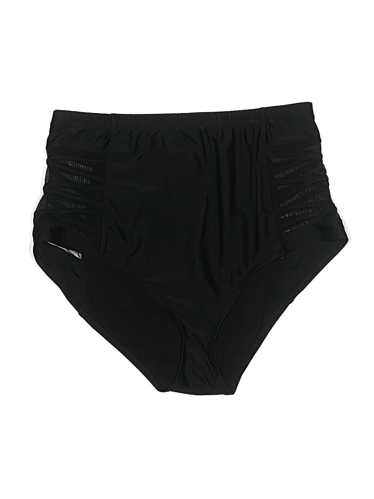 Pre-owned Torrid Swimsuit Bottoms In Black