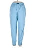 Boohoo Solid Blue Track Pants Size 14 - photo 1