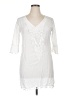 Unbranded White Casual Dress Size XL (estimated) - photo 1