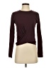 Joie Burgundy Long Sleeve Top Size S - photo 1