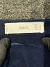 MNG 100% Viscose Black Long Sleeve Blouse Size L - photo 7
