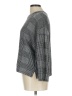 Zara W&B Collection Checkered-gingham Gray Pullover Sweater Size L - photo 5