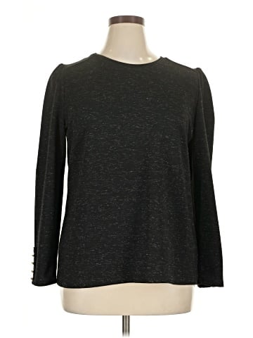 Liz Claiborne Long Sleeve Top (view 1)