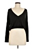Heavenly Black Long Sleeve Top Size M - photo 1