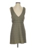 Everly 100% Rayon Plaid Gray Casual Dress Size S - photo 1