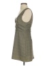 Everly 100% Rayon Plaid Gray Casual Dress Size S - photo 5