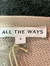 All The Ways Solid Pink Ivory Long Sleeve Blouse Size S - photo 7