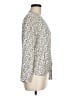 Max Studio 100% Rayon Ivory Long Sleeve Blouse Size M - photo 4
