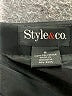 Style&Co 100% Polyester Solid Black Formal Skirt Size 6 - photo 4