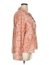 Unbranded Paisley Orange Long Sleeve Blouse Size XL - photo 4