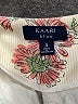Kaari Blue Floral Ivory Casual Pants Size 4 - photo 7