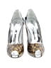 Giuseppe Zanotti Animal Print Gray Black Heels Size EU 39 - photo 2