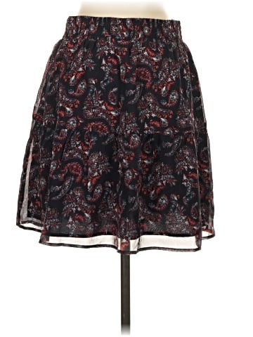 Garnet Hill Silk Skirt (view 2)