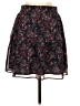 Garnet Hill 100% Silk Paisley Black Silk Skirt Size XS - photo 2
