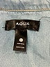 Aqua 100% Tencel Blue Long Sleeve Button-Down Shirt Size XS - photo 7