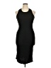 Say What? Solid Black Cocktail Dress Size XL - photo 1