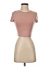 Unbranded Pink Short Sleeve Turtleneck Size S - photo 1