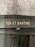 Ter Et Bantine Black Wool Pants Size EU 46 / US 16 - photo 3