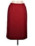 Jones Wear 100% Polyester Solid Red Burgundy Formal Skirt Size 12 - photo 1