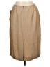 Le Suit 100% Polyester Tan Casual Skirt Size 10 - photo 2