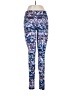 Zella Print Blue Leggings Size M (estimated) - photo 1