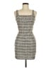 I. Joah Tweed Gray Cocktail Dress Size M - photo 1