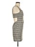 I. Joah Tweed Gray Cocktail Dress Size M - photo 4
