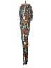 Lularoe Print Teal Leggings One size - photo 5